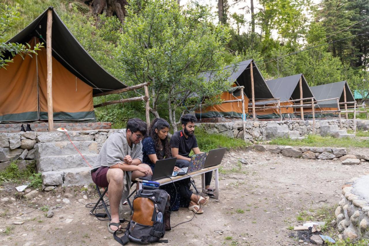 Himtrek Riverside Camps & Hostel Manali Εξωτερικό φωτογραφία